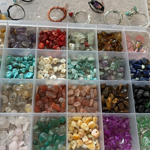 Stones for jewelry making kit * does not include wire. - Picture 4 of 5